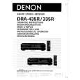 DENON DRA335R Owners Manual DENON DRA335R Owners Manual