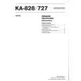KENWOOD KA-727 Owners Manual KENWOOD KA-727 Owners Manual
