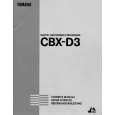 YAMAHA CBX-D3 Owners Manual YAMAHA CBX-D3 Owners Manual