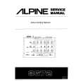 ALPINE 3672 Service Manual ALPINE 3672 Service Manual