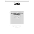 ZANUSSI BMS641X2 Owners Manual ZANUSSI BMS641X2 Owners Manual
