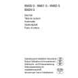AEG 95601 Owners Manual AEG 95601 Owners Manual