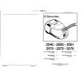 ELECTROLUX Z2561 Owners Manual ELECTROLUX Z2561 Owners Manual