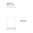 JOHN LEWIS JLBIUCF01 Owners Manual JOHN LEWIS JLBIUCF01 Owners Manual