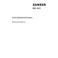 ZANKER ZKK 3415 Instrukcja Obsługi ZANKER ZKK 3415 Instrukcja Obsługi