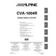 ALPINE CVA1004R Owners Manual ALPINE CVA1004R Owners Manual