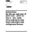 ZANUSSI ZF67/35 Owners Manual ZANUSSI ZF67/35 Owners Manual