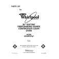 WHIRLPOOL RF330PXXN1 Parts Catalog WHIRLPOOL RF330PXXN1 Parts Catalog