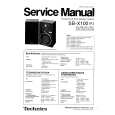 TECHNICS SB-X100 Service Manual TECHNICS SB-X100 Service Manual