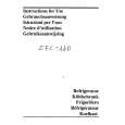 ZANUSSI ZFC160 Owners Manual ZANUSSI ZFC160 Owners Manual