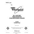 WHIRLPOOL RF3020XVW3 Parts Catalog WHIRLPOOL RF3020XVW3 Parts Catalog