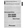 PIONEER DEH-2000R (GE) Owners Manual PIONEER DEH-2000R (GE) Owners Manual