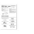 KENWOOD SRC402 Owners Manual KENWOOD SRC402 Owners Manual