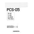 ONKYO R-05 Owners Manual ONKYO R-05 Owners Manual