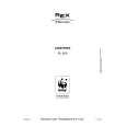 REX-ELECTROLUX RL850 Owners Manual REX-ELECTROLUX RL850 Owners Manual