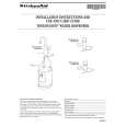 WHIRLPOOL KHWL160PWH0 Installation Manual WHIRLPOOL KHWL160PWH0 Installation Manual