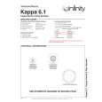 INFINITY KAPPA6.1 Service Manual INFINITY KAPPA6.1 Service Manual