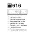 NAD 616 Owners Manual NAD 616 Owners Manual