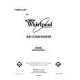WHIRLPOOL ACQ102XW1 Parts Catalog WHIRLPOOL ACQ102XW1 Parts Catalog