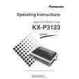 PANASONIC KXP3123 Owners Manual PANASONIC KXP3123 Owners Manual