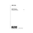 ALNO AME2264KW Owners Manual ALNO AME2264KW Owners Manual