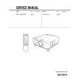 SONY VPLVW12HT Service Manual SONY VPLVW12HT Service Manual