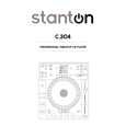 STANTON C304 Owners Manual STANTON C304 Owners Manual