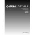 YAMAHA CRX-M5 Owners Manual YAMAHA CRX-M5 Owners Manual