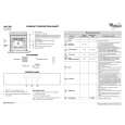 WHIRLPOOL AKZ 508/IX Quick Start WHIRLPOOL AKZ 508/IX Quick Start