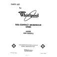 WHIRLPOOL MW1500XP0 Parts Catalog WHIRLPOOL MW1500XP0 Parts Catalog