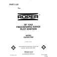 WHIRLPOOL FGP345VL0 Parts Catalog WHIRLPOOL FGP345VL0 Parts Catalog