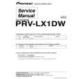 PIONEER PRV-LX1DW/KU/CA Service Manual PIONEER PRV-LX1DW/KU/CA Service Manual