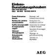 AEG DEA 60 Owners Manual AEG DEA 60 Owners Manual