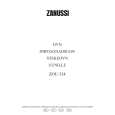 ZANUSSI ZOU334W Owners Manual ZANUSSI ZOU334W Owners Manual