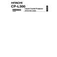 HITACHI CPL300 Owners Manual HITACHI CPL300 Owners Manual