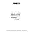 ZANUSSI ZFC282R Owners Manual ZANUSSI ZFC282R Owners Manual