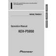 PIONEER KEHP5950 Owners Manual PIONEER KEHP5950 Owners Manual