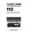 TEAC TASCAM 112 Owners Manual TEAC TASCAM 112 Owners Manual