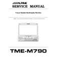 ALPINE TME-M790 Service Manual ALPINE TME-M790 Service Manual