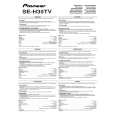 PIONEER SE-H35TV/XCN/EW Owners Manual PIONEER SE-H35TV/XCN/EW Owners Manual