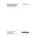 ZANKER KV315GL Owners Manual ZANKER KV315GL Owners Manual