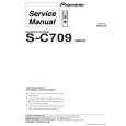 PIONEER S-C709/XMA/E Service Manual PIONEER S-C709/XMA/E Service Manual