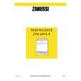 ZANUSSI ZDS699EX Owners Manual ZANUSSI ZDS699EX Owners Manual