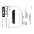 SANYO EG 477 Service Manual SANYO EG 477 Service Manual