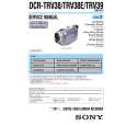 SONY DCRTRV38 Service Manual SONY DCRTRV38 Service Manual