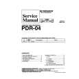 PIONEER PDR04 Service Manual PIONEER PDR04 Service Manual