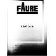 FAURE LSK319 Owners Manual FAURE LSK319 Owners Manual