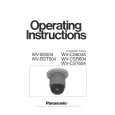 PANASONIC WVCS604A Owners Manual PANASONIC WVCS604A Owners Manual