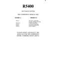 SONY R5400 Owners Manual SONY R5400 Owners Manual