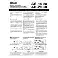 YAMAHA AR-1500 Owners Manual YAMAHA AR-1500 Owners Manual